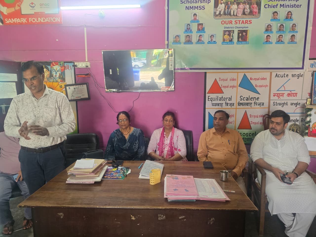 राजकीय प्राथमिक विद्यालय में बच्चों को सिखाए स्वस्थ जीवन के मंत्र